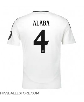 Günstige Real Madrid David Alaba #4 Heimtrikot 2024-25 Kurzarm